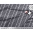 thumbnail image 2 of Soimoi Polyester Crepe Fabric Leaves & Swirl Block Print Fabric by The Yard 42 Inch Wide, 2 of 2