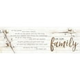 thumbnail image 2 of Rae, Marla 14x7 White Modern Wood Framed Museum Art Print Titled - We are Family, 2 of 4