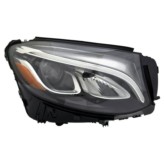 New Right Headlight Compatible With Mercedes-Benz Glc63 Amg 4Matic Coupe 4-Door 4.0L 2018 2019 By Part Number 253-906-14-01 2539061401 Mb2519109