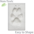 Better World Pets Pet Memorial Frame with Clay Paw Print Kit - Holds ...