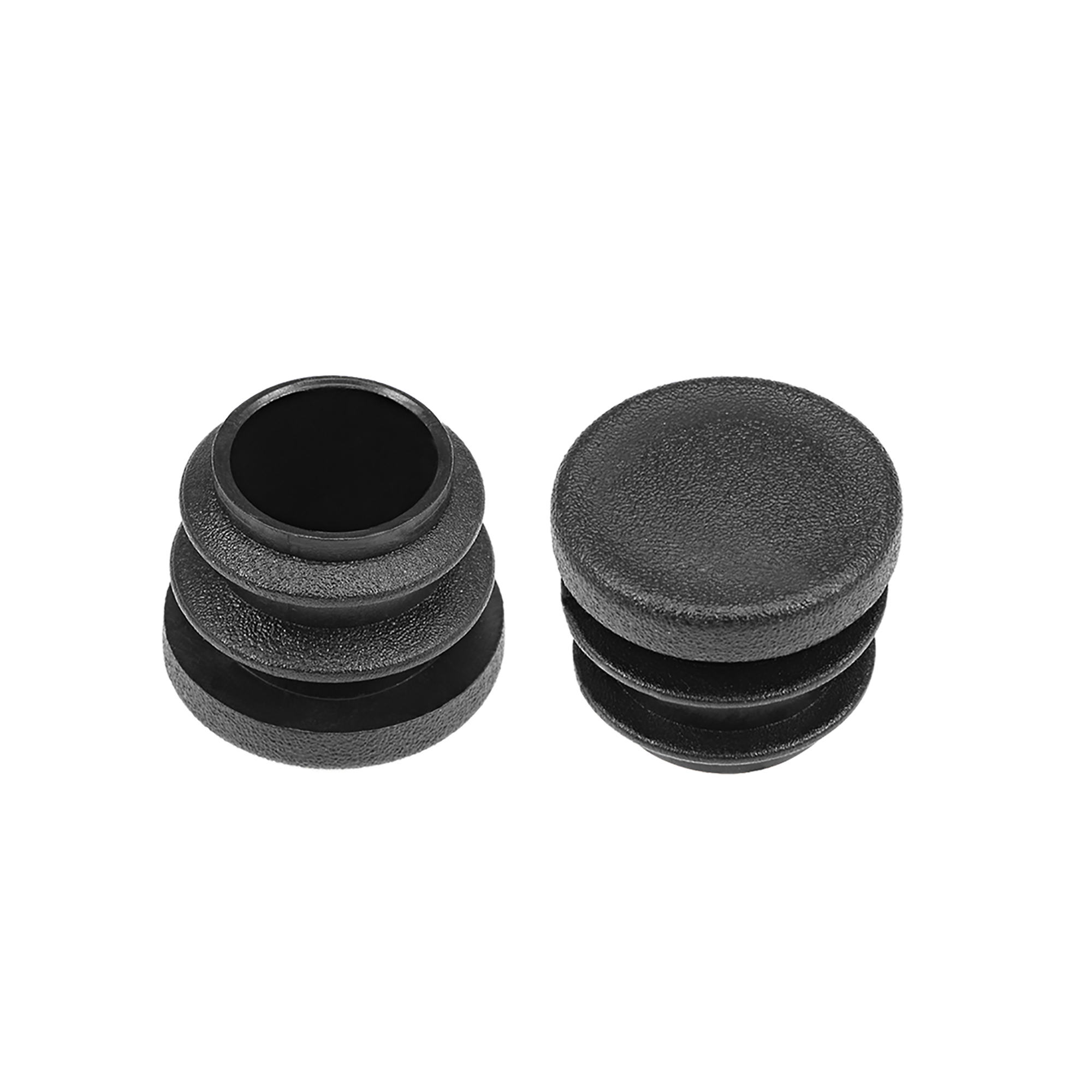 Plastic Plug End Caps 16mm X 15mm Round Furniture Table Chair