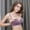 Purple, variant on Christmas! Ohufall Nursing Bras Ladies Comfortable Breathable No Steel Ring Front Buckle Breastfeeding Bra Woman Underwear