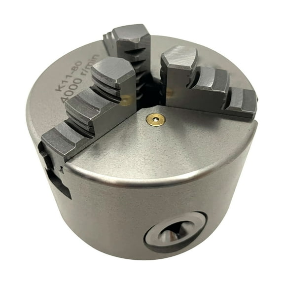 K11-80 4 Three jaw Chuck Lathe Self-Centering Lathe Chuck for CNC Drilling Machine