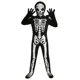 thumbnail image 4 of Disfraz de fantasma de calavera blanca para niños de Halloween, disfraz de fantasma de escenario, disfraz de fiesta divertido de una pieza, 4 of 5