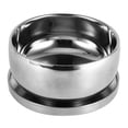 thumbnail image 1 of Noref Savon à Raser Humide pour Hommes Bol Métal Argenté Outil de Nettoyage du Visage avec Couvercle, Tasse à Raser, Bol à Brosse, 1 of 8