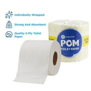 مناديل حمام Pom ، 2 رقائق / 473 (45 لفة)