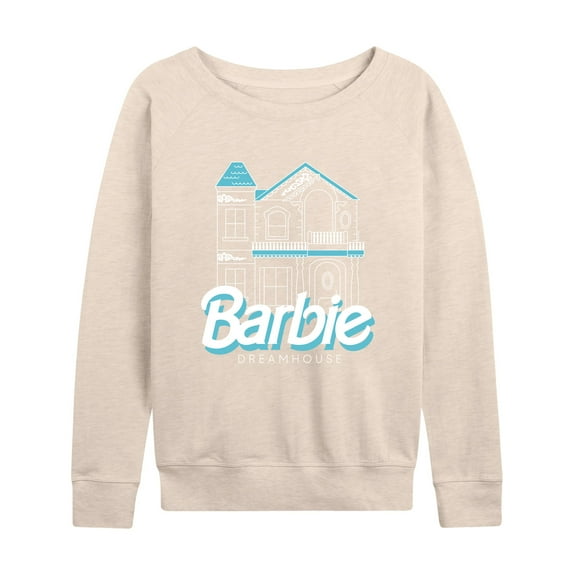 Barbie - The Dreamhouse - Women's Lightweight French Terry Long Sleeve Shirt