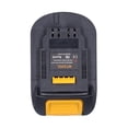thumbnail image 1 of Adaptador de batería,Adaptador de batería Base de alimentación Conector de alimentación Convertidor de batería de alta capacidad, 1 of 14