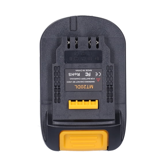 Adaptador de batería,Adaptador de batería Base de alimentación Conector de alimentación Convertidor de batería de alta capacidad