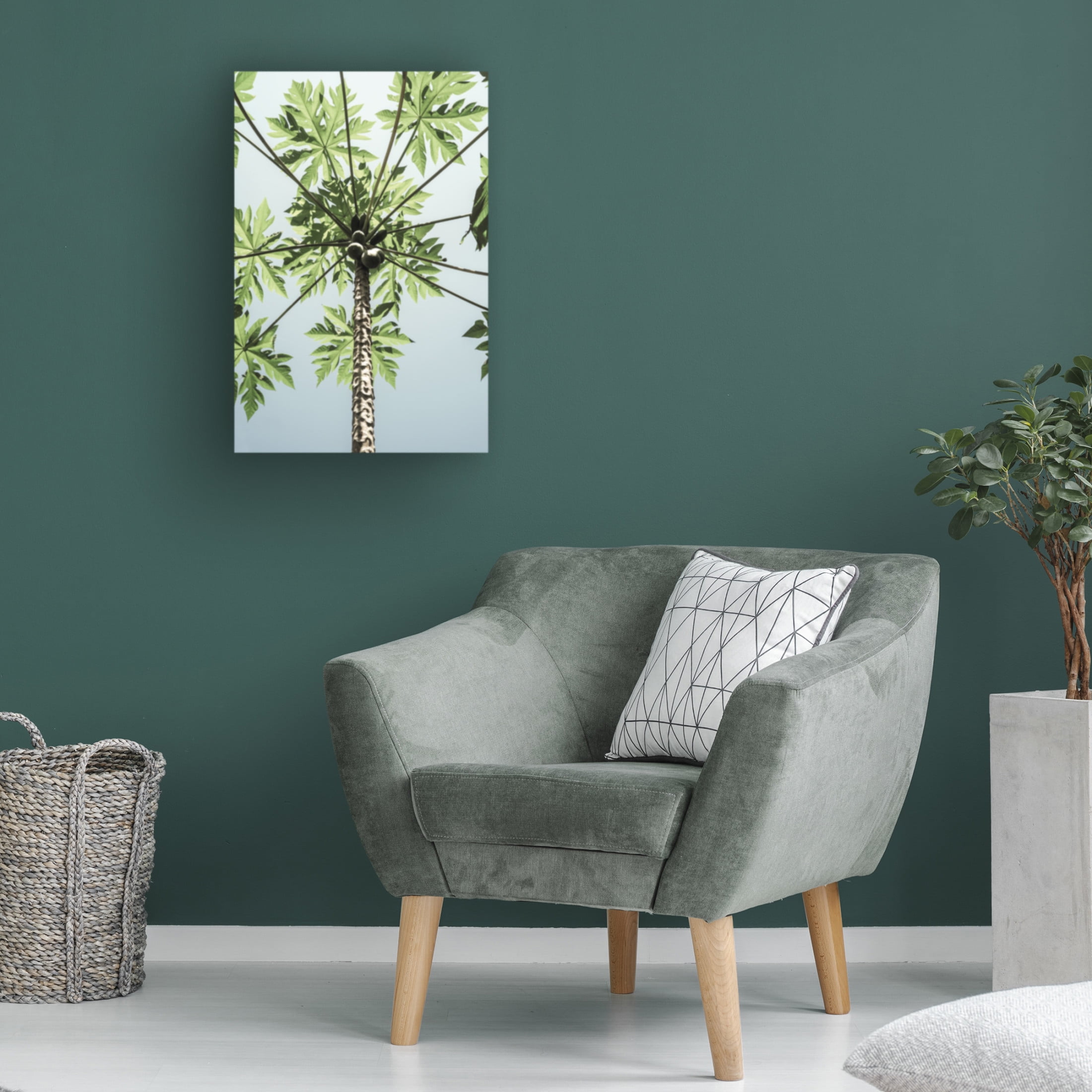 Trademark Fine Art Shot by Clint Paw Paw Canvas Wall Art