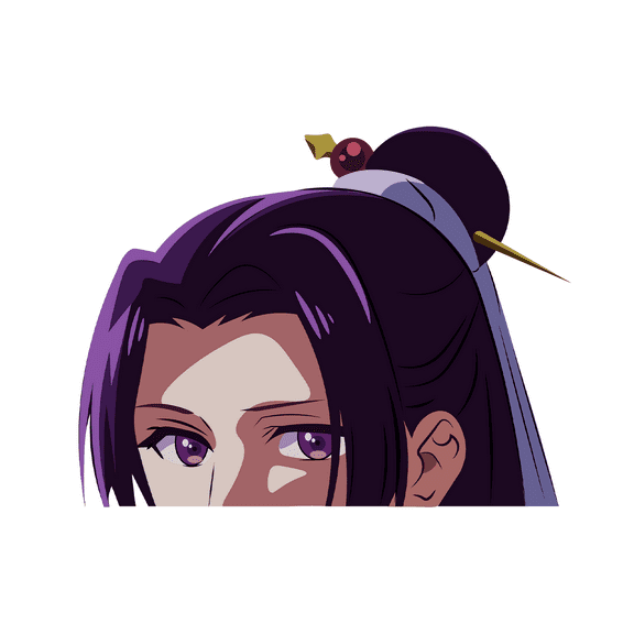 Jinshi Peeker Sticker – Exclusive Design from The Apothecary Diaries for Decorating Various Surfaces