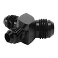thumbnail image 3 of Conector AN6/AN8 Y adaptador de montaje de bloque, accesorios de modificación de coche, negro, 3 of 8