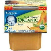 Gerber Gerber 2nd Foods Smart Nourish Pears, 2 ea