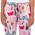 thumbnail image 3 of Emily In Paris Pajama Pants Women's Eiffel Fashion Icon AOP Lounge Sleep Bottoms Loungewear, 3 of 5