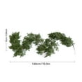 thumbnail image 3 of SLYNSHome Christmas Garland Decorations,Artificial Pines Needle Garland for Fireplace,Table,Window,Stairs,Mante,Holiday Xmas Decor, 3 of 9