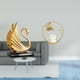 thumbnail image 2 of estatua de resina de cisne,Figuras de cisne,estatuas,decoración del hogar,fiesta de bodas,Estatua de bola de cristal,Estatuas de bolas de cristal para decoración del hogar,escritorio, 2 of 8