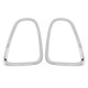 thumbnail image 5 of 2PCS Taillight Trim Ring Left Right Stylish 51132752243 Tail Lamp Frame Ring for R56 R57 R58 R59, 5 of 9