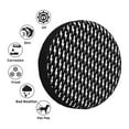 thumbnail image 4 of Lsque Monochrome lightning Pattern Tire Covers - Tough Tire Wheel Protector for Truck, SUV, Trailer, Camper, RV-14 inch, 4 of 6