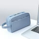 thumbnail image 1 of Bolsa multifuncional para guardar accesorios digitales | Organizador impermeable de gran capacidad con compartimentos | Bolsa portátil para tecnología, maquillaje y artículos de aseo | 24 x 14 x 9 cm, 1 of 6