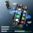 thumbnail image 4 of HOLDLAMP Indoor Truss or Wall Mounted Sound Activated DMX512 RGBW LED Spider Moving Head Stage Light, 4 of 10