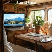 SYLVOX 12 Volt TV, 27 RV TV with Built-in DVD Player, 1080P Smart Google TV OS Free Download APPs, ATSC NTSC WiFi Bluetooth HDMI USB, AC/DC Powered (Trailer Series)