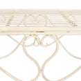 thumbnail image 5 of Safavieh Adina Indoor/Outdoor Wrought Iron Rustic Garden Bench, 5 of 8