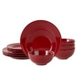 thumbnail image 2 of Brynn Red 12 Piece dinner set, 2 of 11
