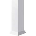thumbnail image 4 of Ekena Millwork 08"W x 04'H Craftsman Classic Square Non-Tapered, Smooth Column, Crown Capital & Crown Base, 4 of 20
