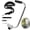 A+Suspender, variant on Ergonomic Weed Eater Trimmer Handle Extension, Adjustable Universal Weedeater Handle for Shaft Yard Trimming Lawn Care Garden Work