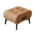 thumbnail image 3 of kowaku Foot Rest Stylish Comfortable Step Stool Foot Stool for Home Nursery Bedroom khaki, 3 of 9