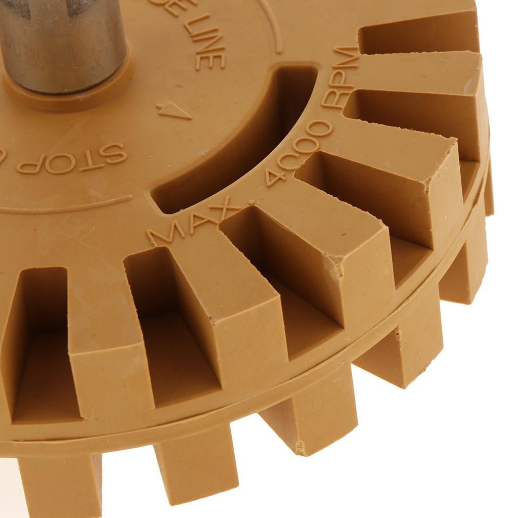 Caramel Tractor Wheel Pinstripe Remover Adhesive Tape Eraser Residue Removal