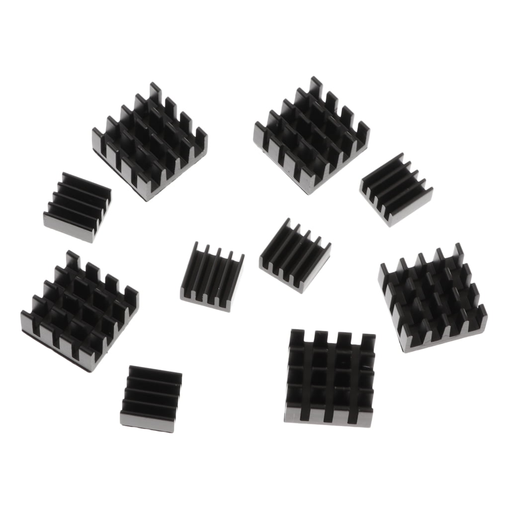 5Pairs Heat Sink Cooling Fin 14x14mm Heatsink For Raspberry Pi 2/B+ 