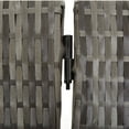 thumbnail image 5 of vidaXL Room Divider 5 Panels Grey Poly Rattan, 5 of 5