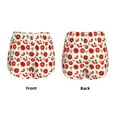 thumbnail image 6 of Goofa Fresh Red Tomato Printed Women 2 in 1 Running Shorts,Quick Dry Athletic Workout Shorts,High Waisted Athletic Shorts with Liner Pockets-Medium, 6 of 9