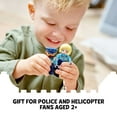 thumbnail image 7 of LEGO DUPLO Rescue Police Station 10959 Push & Go Car Toy with Lights and Siren plus Helicopter, Early Learning Toys for Toddlers, Boys & Girls 2 Plus Years Old, 7 of 7