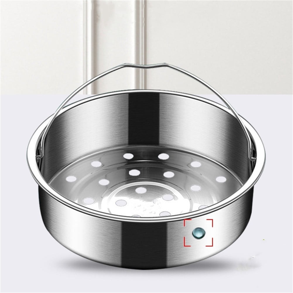 Panier Vapeur Inox 22cm - Pour Riz, Légumes, Fruits De Mer - Cuisson Saine Et Rapide - 4