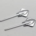 thumbnail image 3 of Car Trunk Side Fender Tailgate 3D Metal Sport Sticker - Silver (Two Pack), 3 of 5