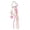 Pink, variant on Lovely Acrylic Keychain for Women Girls Featuring Music Note Butterfly Heart Star Charm Alloy Accessory