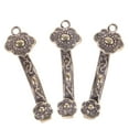 thumbnail image 1 of 3pcs Chinois Ruyi Bijoux Pendentif Pendentif Pendentif Porte-Clés Rétro, 1 of 9