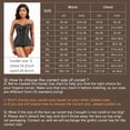 thumbnail image 4 of SZIVYSHI Corsé Tops para Mujer, Bustier Shapewear Lencería, Cintura de Encaje Push Up Body, 4 of 4