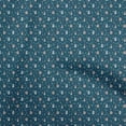 thumbnail image 1 of oneOone Polyester Spandex Teal Blue Fabric Animal Sewing Craft Projects Fabric Prints By Yard 56 Inch Wide, 1 of 5