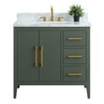 thumbnail image 6 of Vanity Art 36" Single Sink Bathroom Vanity Cabinet with Ceramic Countertop, 6 of 10