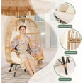 thumbnail image 4 of RADIATA Rattan Woven Armchair with Cushion for Outside Use - Set of 4, 4 of 7