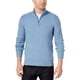 thumbnail image 1 of Tommy Hilfiger Mens Quarter-Zip Pullover Sweater, Azul, X-Small, 1 of 1