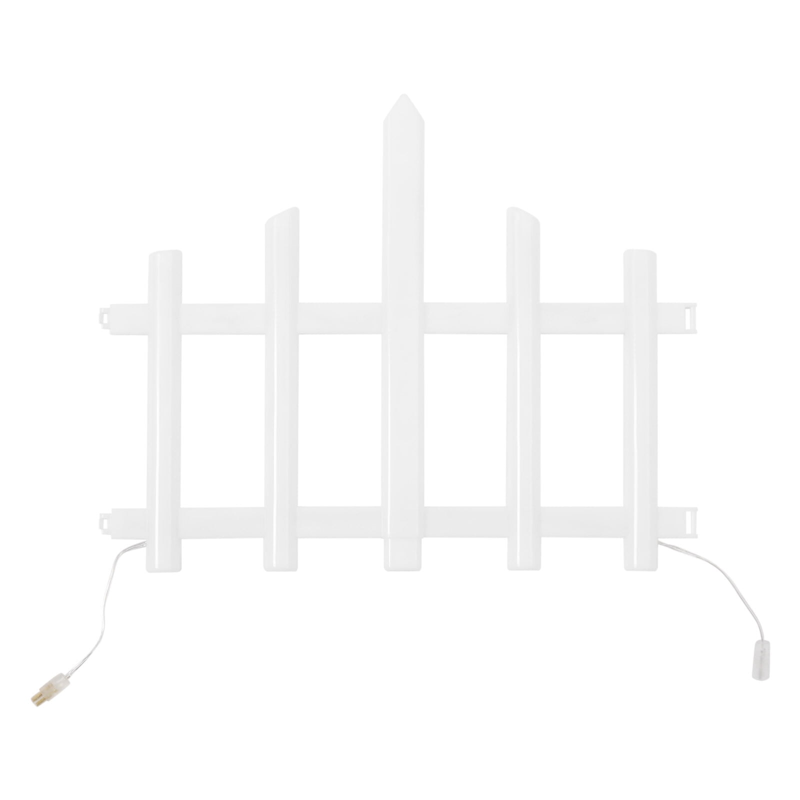 Christmas Decorations Light, Christmas Fence Lights, Decorative Lights Edging Garden Border with LED Lights for Garden Landscape Patio Yard Path Home