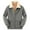A01-Gray, variant on Fleece Zip Up Jacket for Women Collared Sherpa Lined Sweatshirt Jackets Casual Cozy Warm Winter Coat Outerwear for Cold Weather