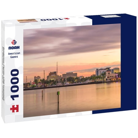 Noah Jigsaw Puzzle Bradenton, Florida, USA Innenstadt am Manatee River bei Dämmerung 1000 pieces