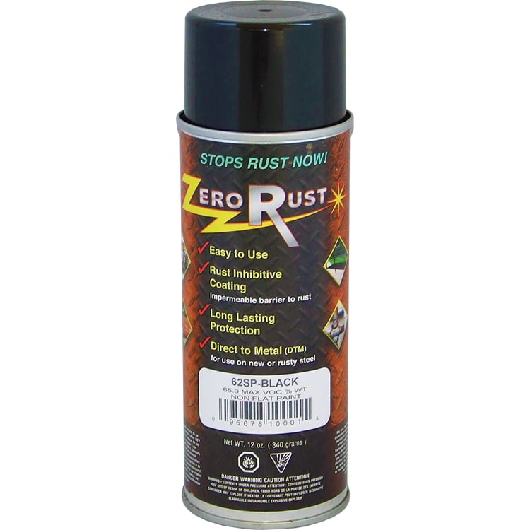 Zero Rust 61SP Gray Rust Inhibitive Coating 12oz Aerosol