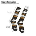 thumbnail image 5 of Easygdp Not All Who Wander Are Lost4 Soccer Socks Sport Knee High Socks Calf Compression Athletic Socks for Men and Women, 5 of 9