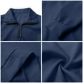 thumbnail image 6 of Coerni Boys Long Sleeve Quarter-zip Pullover Jacket Stripe Sporty Sweatshirt Outdoor Basketball Fall Clothes Youth Kids, 6 of 6